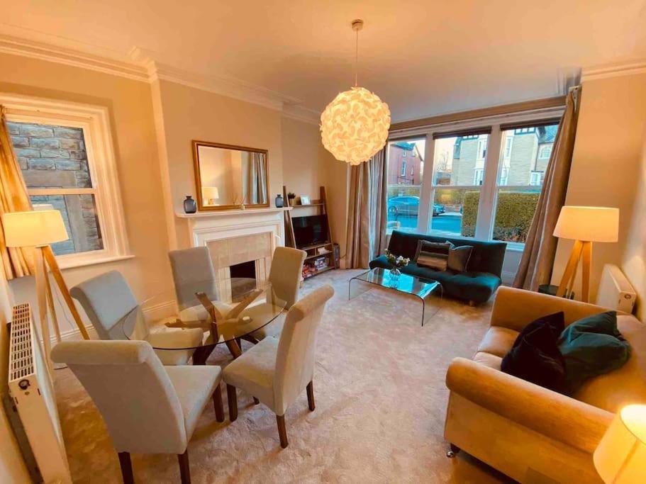 Garden Apartment, Central Harrogate With Parking Exterior foto